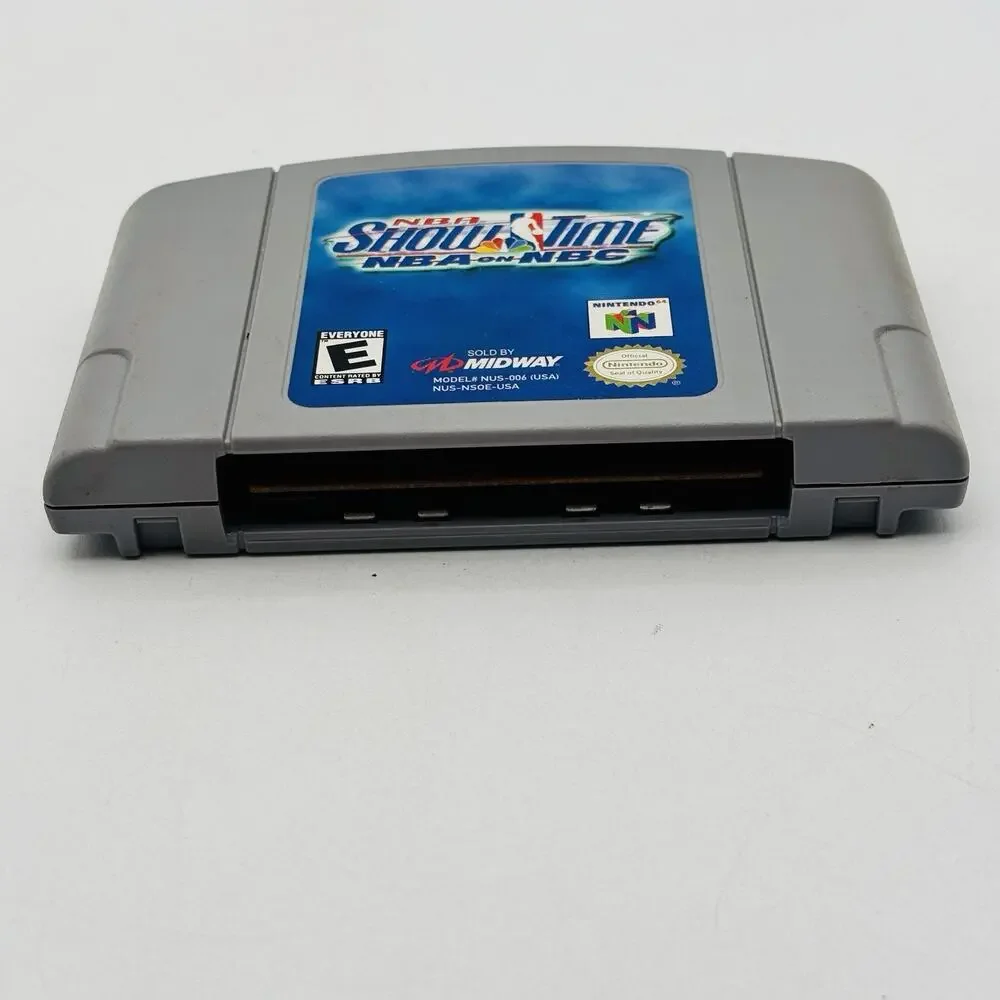 NBA Showtime: NBA On NBC N64 1999 Nintendo 64 Tested Working Cartridge Only Auth